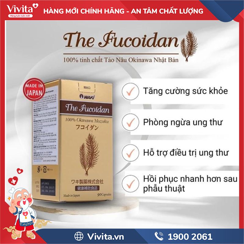 Công dụng Waki The Fucoidan