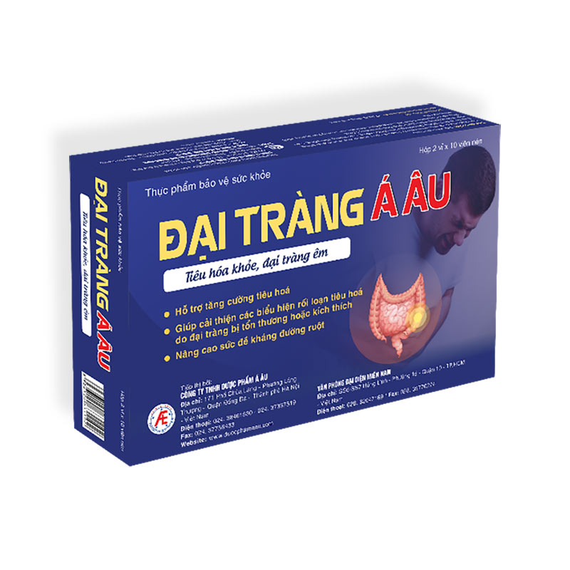 Đại Tràng Á Âu Hỗ Trợ Tăng Cường Tiêu Hóa (Hộp 30 Viên)