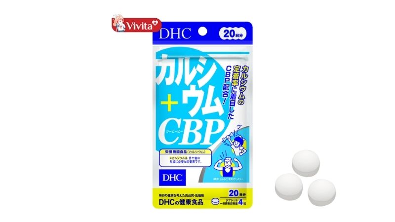 DHC Calcium + CBP Nhật Bản