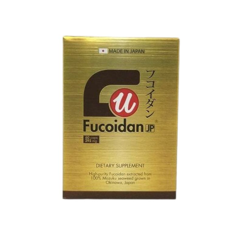 Fucoidan JP viên uống hỗ trợ tăng cường sức đề kháng cho cơ thể (Hộp 60 viên)