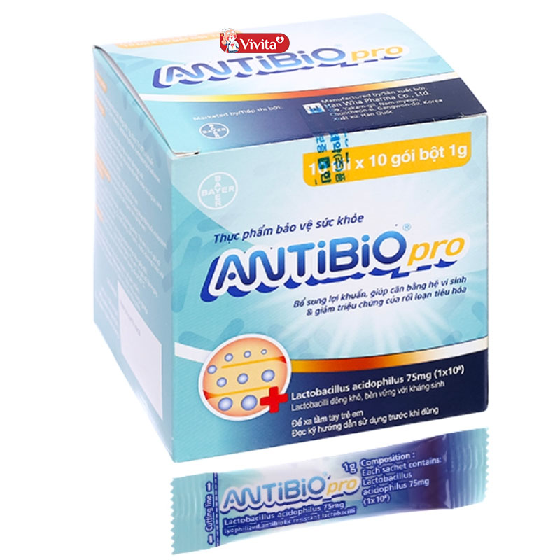 Men vi sinh Hàn Quốc Antibio Pro