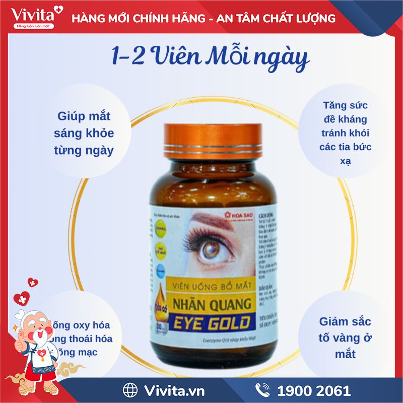 Nhãn Quang Eye Gold có tốt không