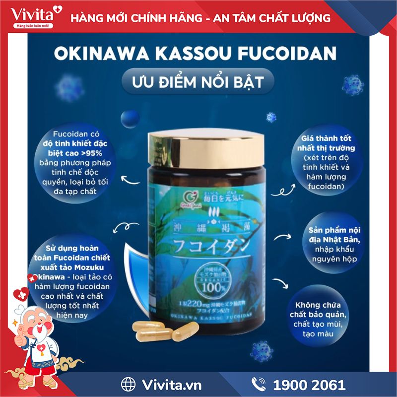 Okinawa Kassou Fucoidan Có Tốt Không