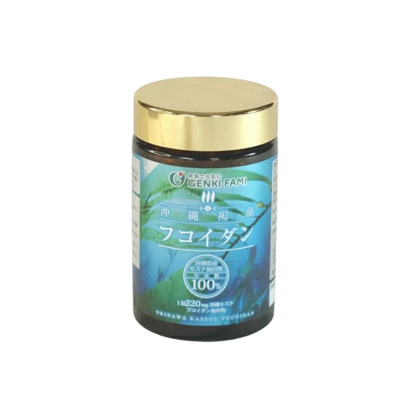 Okinawa Kassou Fucoidan Viên Uống Hỗ Trợ Điều Trị Và Ngăn Ngừa Ung Thư (Hộp 150 viên)