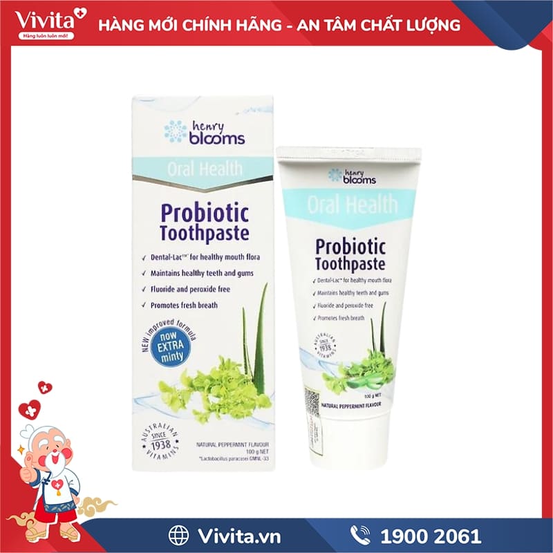 Oral Health Whitening Probiotic Toothpaste