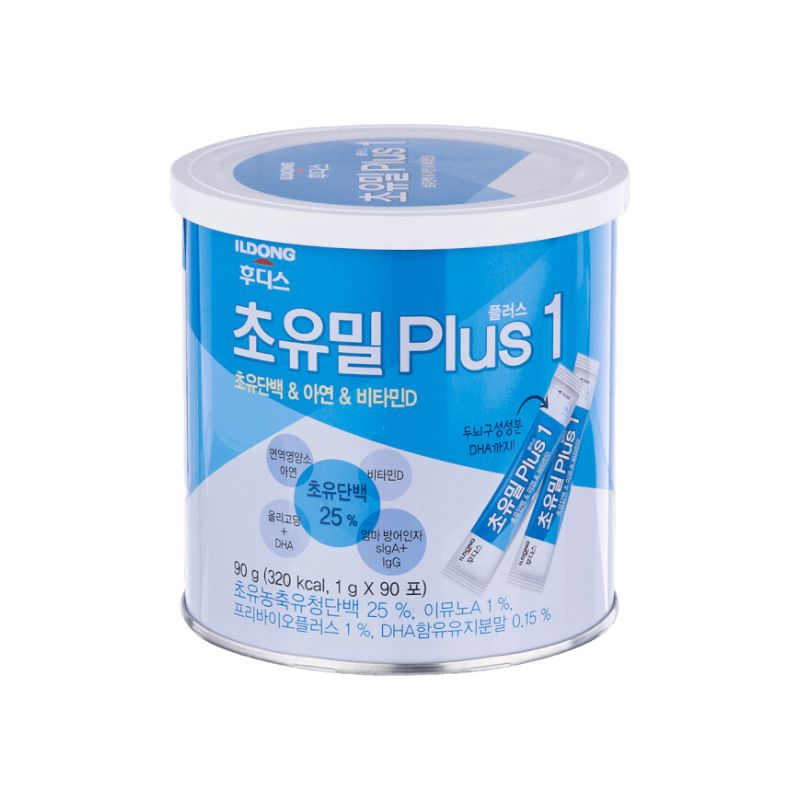 Sữa Non ILdong Hàn Quốc Số 1 Hỗ Trợ Tăng Cường Hệ Miễn Dịch (Hộp 90 gói x 1gram)