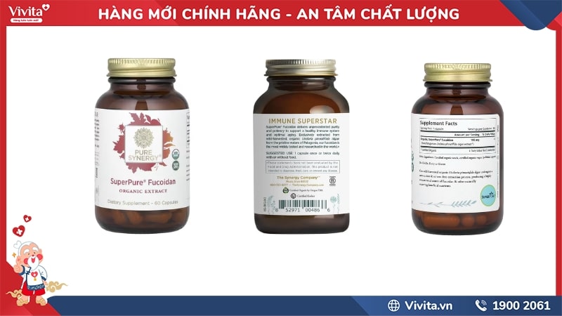 SuperPure Fucoidan Organic Extract Chính Hãng