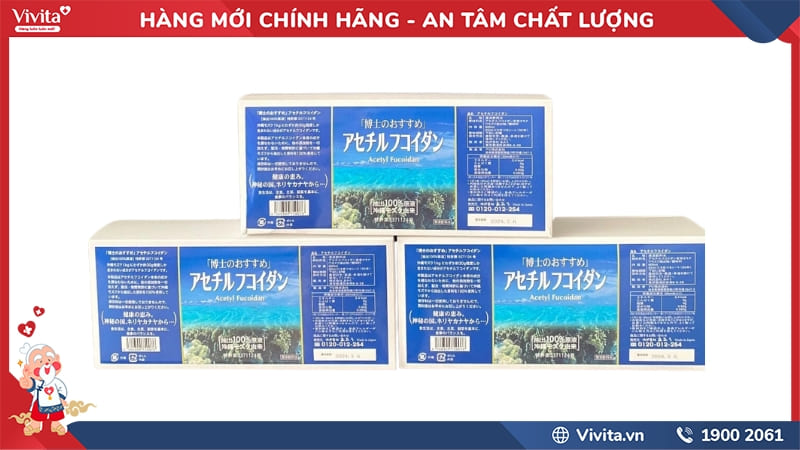 Tảo Acetyl Fucoidan Chính Hãng