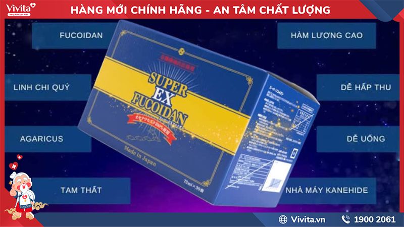 Thành phần Kanehide Bio Super EX Fucoidan