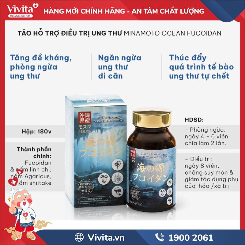 Thành phần Minamoto Ocean Fucoidan