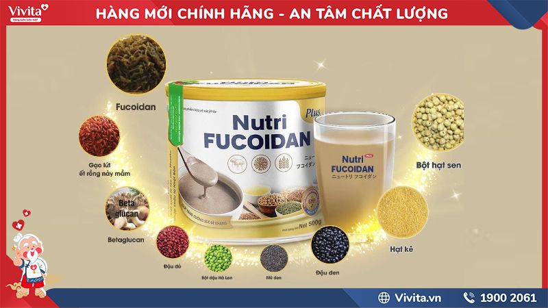 Thành Phần Nutri Fucoidan Plus