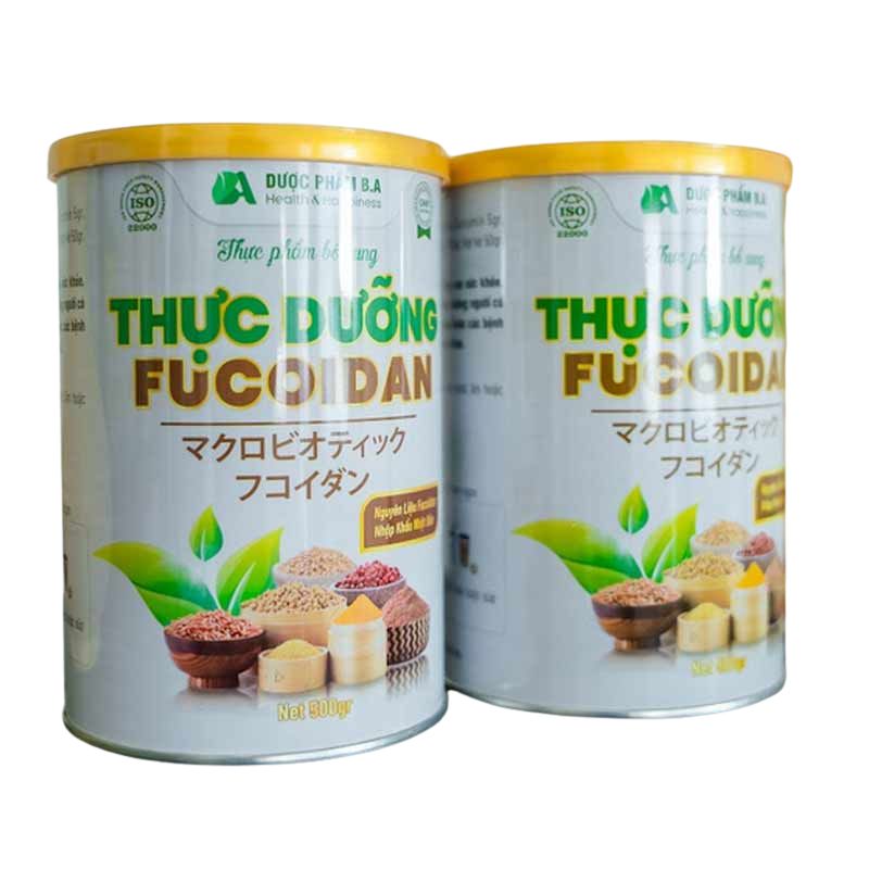 Thực Dưỡng Fucoidan Bột Hỗ Trợ Tăng Cường Hệ Miễn Dịch (Lon 500g)