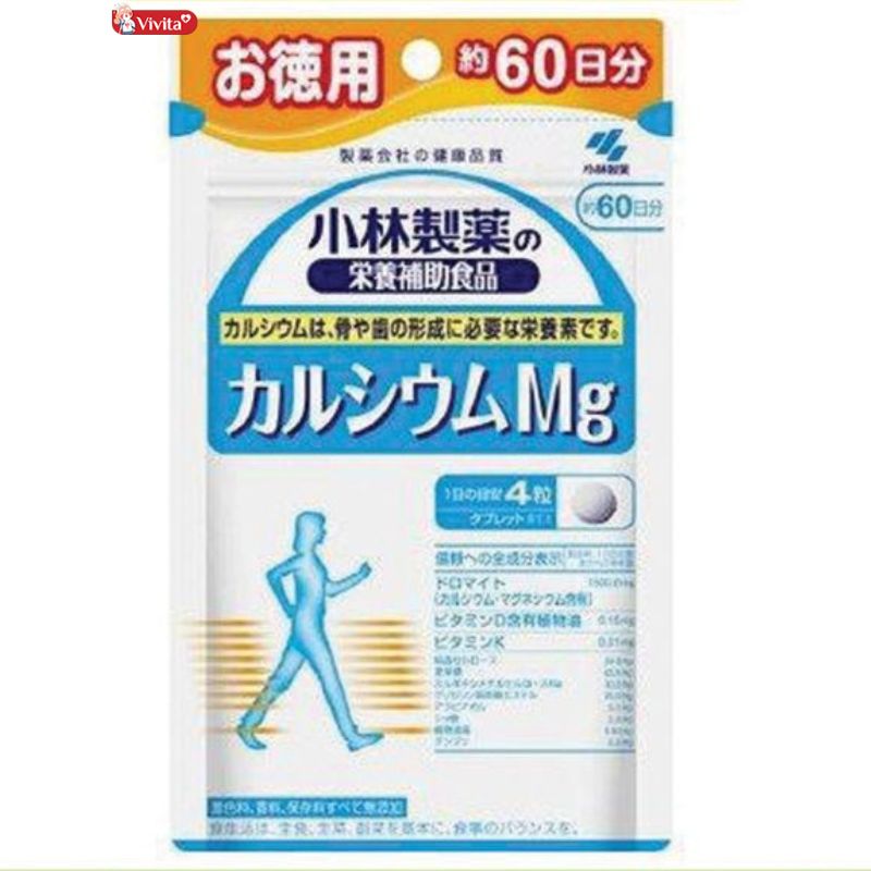 Viên uống Kobayashi bổ sung Calcium Magie