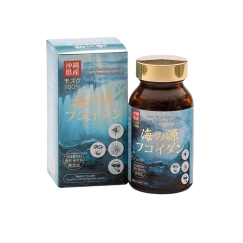 Minamoto Ocean Fucoidan Nhật Bản Viên Uống Hỗ Trợ Ngăn Ngừa Ung Thư (Lọ 180 Viên)