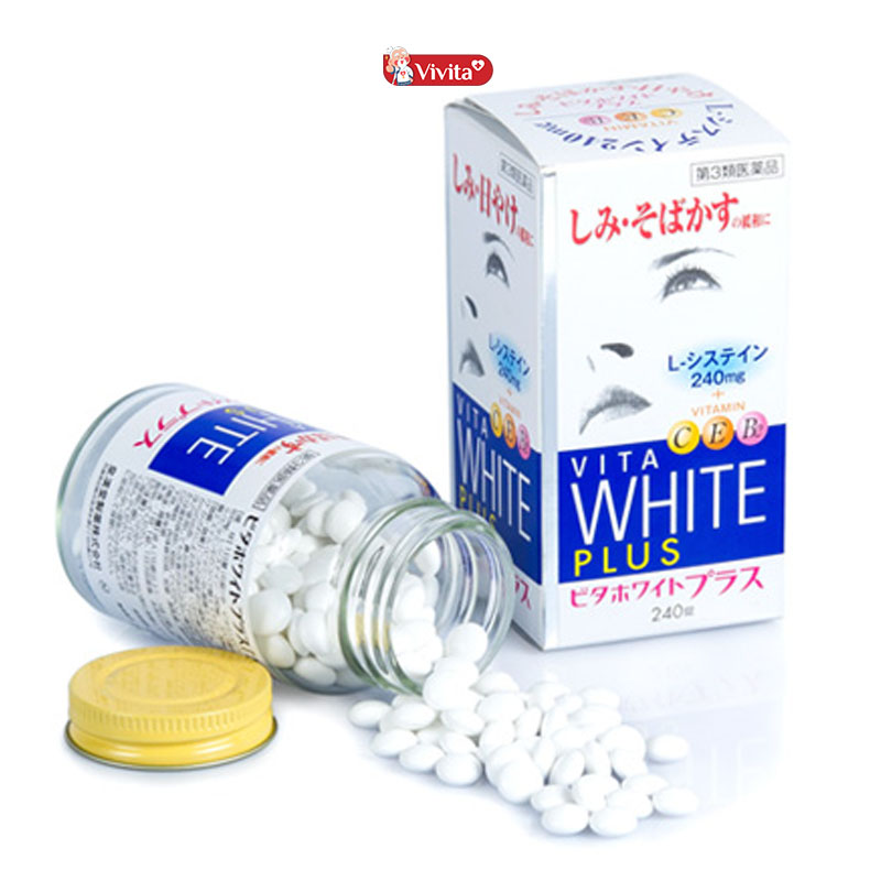 Viên uống Vita White Plus cải thiện nám, tàn nhang