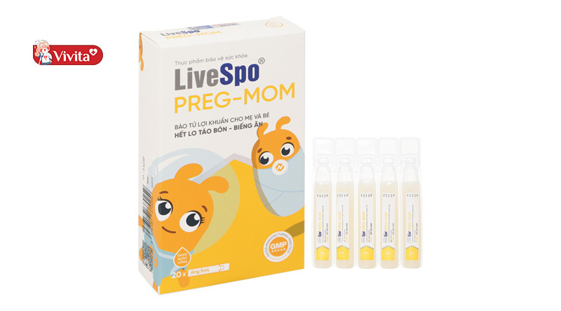 Bào tử lợi khuẩn LiveSpo PREG-MOM