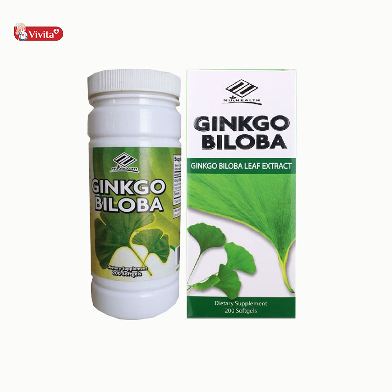 Thuốc bổ não Ginkgo Biloba Polvita Mỹ