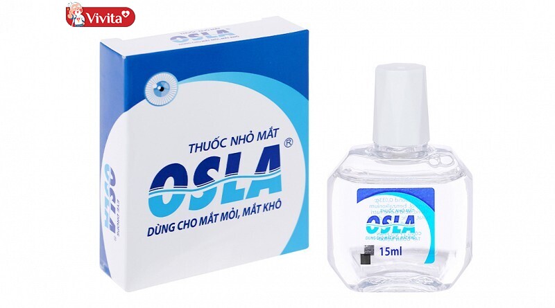 Thuốc nhỏ mắt dành cho mắt mỏi, mắt khô Osla