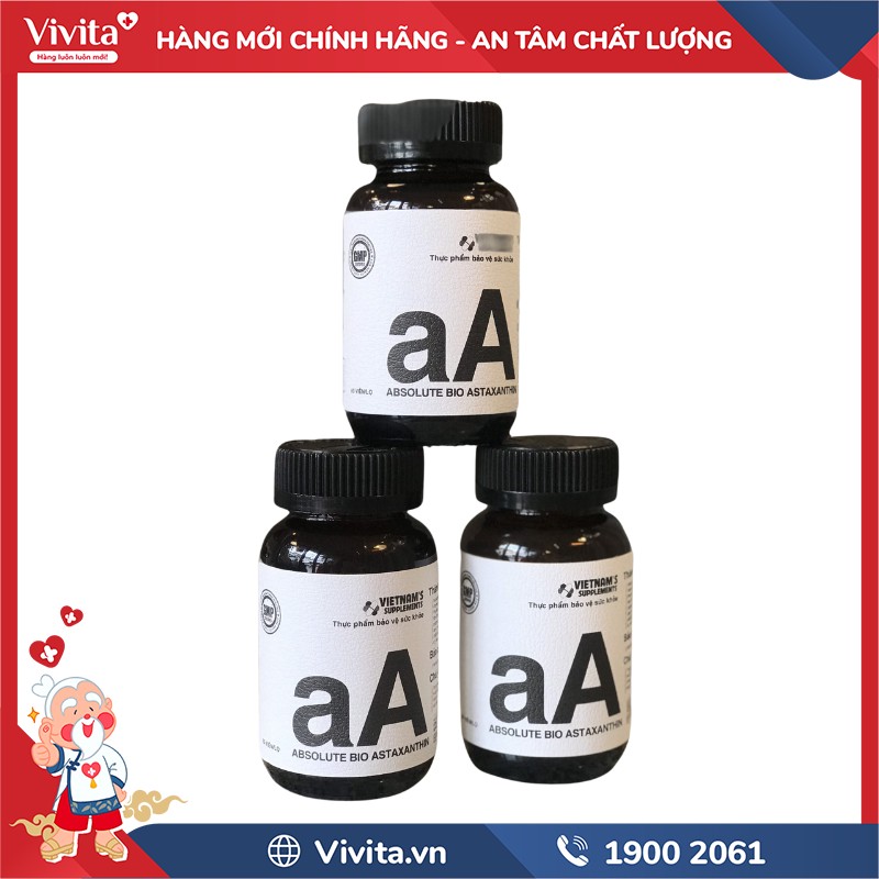 Absolute Bio Astaxanthin chính hãng bán ở đâu