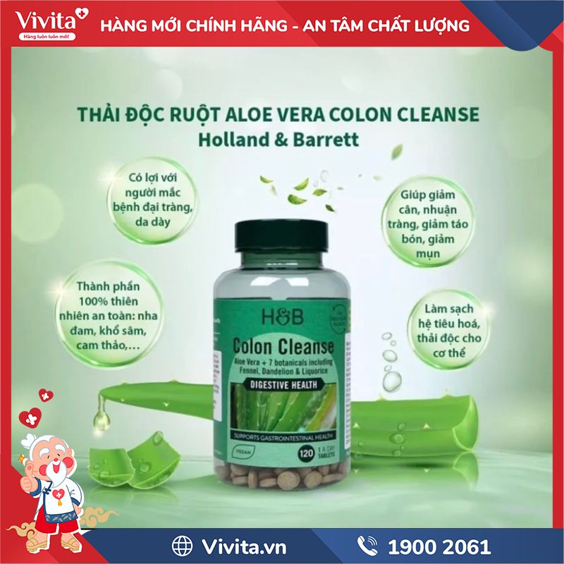 Aloe Vera Colon Cleanse có tốt không