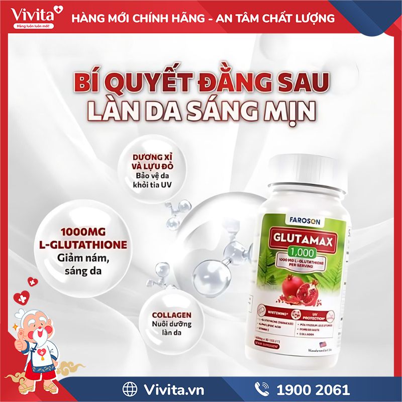 Công dụng Glutamax 1000