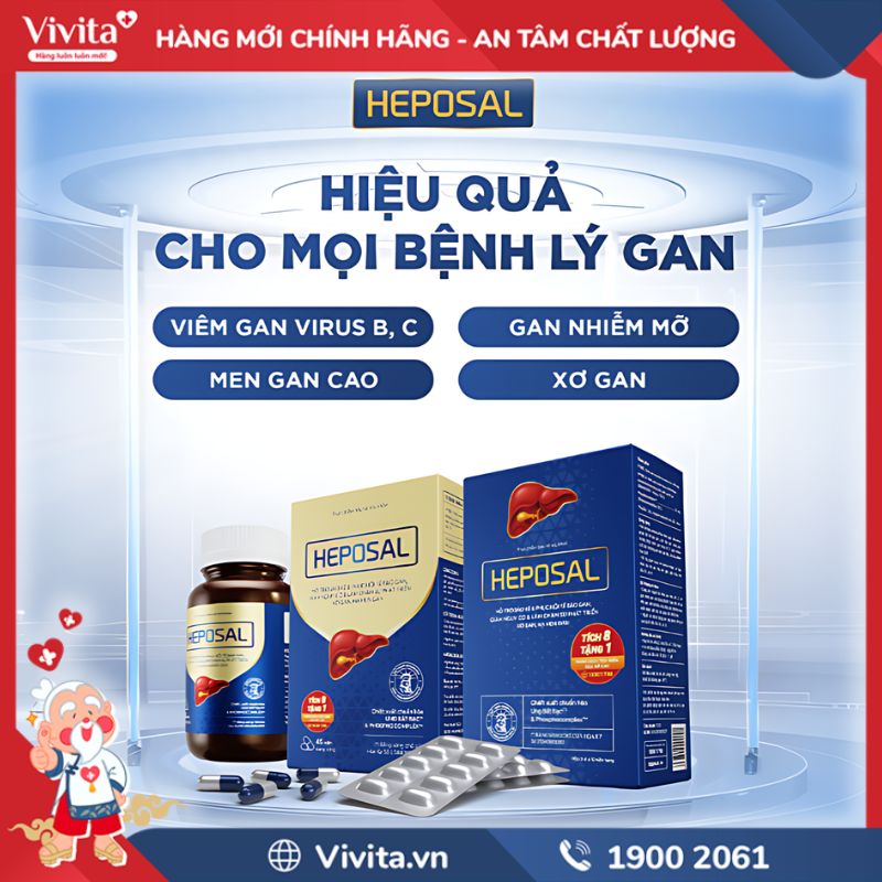 Công dụng Heposal