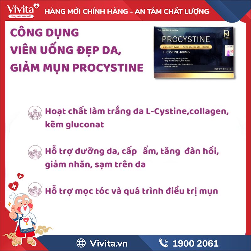 Công dụng Procystine