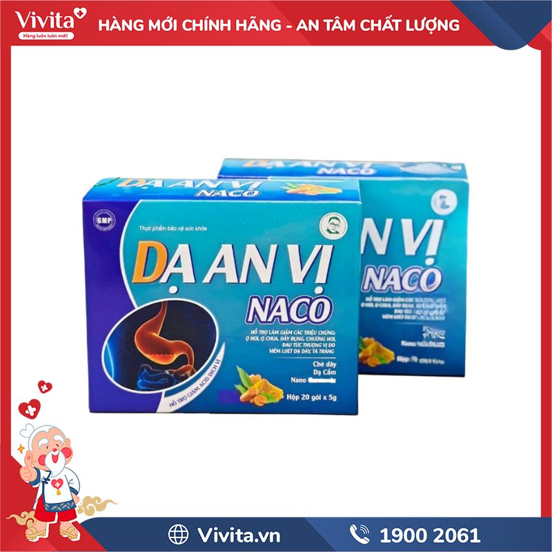 Tác dụng của Dạ An Vị Naco