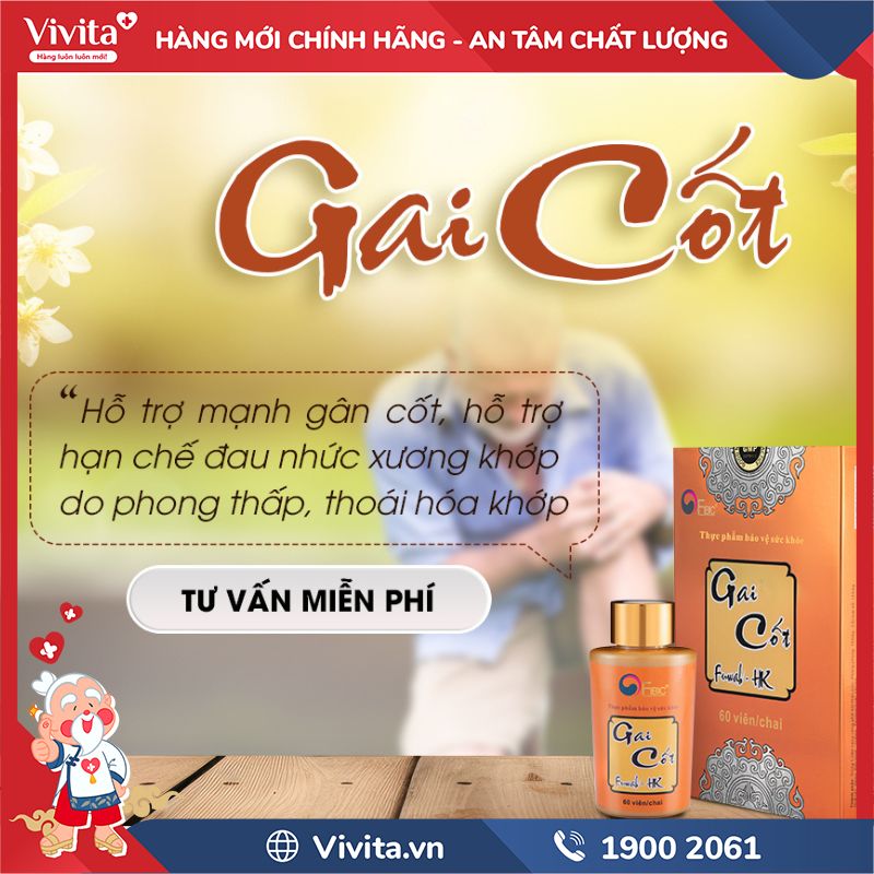 Công dụng của Fibic Gai Cốt