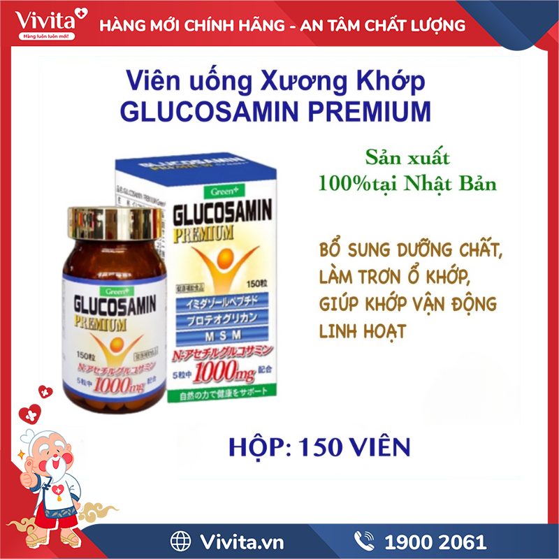 Công dụng của Glucosamin Premium Green