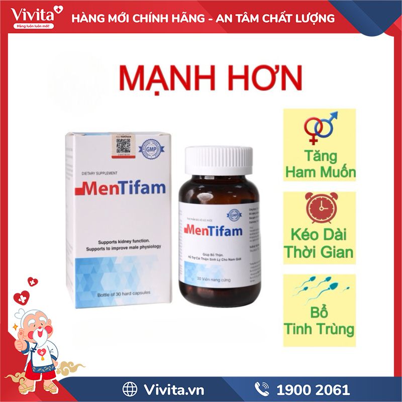 Tác dụng của Mentifam