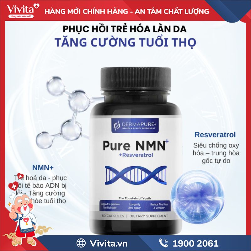 Công dụng của Pure NMN Plus