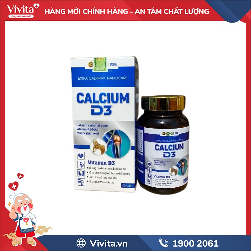 Extra Cadimax Nanocare Calcium D3