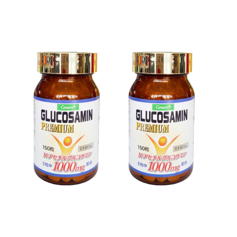 Glucosamin Premium Green Viên Uống Hỗ Trợ Bổ Sung Dưỡng Chất, Cải Thiện Khô Cứng Khớp (Hộp 150 viên)