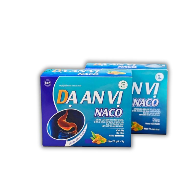 Dạ An Vị Naco Gói Uống Hỗ Trợ Giảm Viêm Loét Dạ Dày, Tá Tràng (Hộp 20 gói x5g)