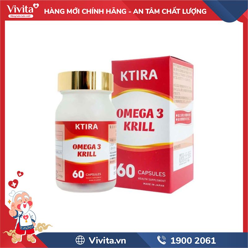 Ktira Omega 3 Krill chính hãng