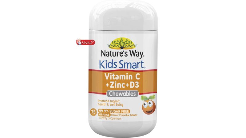 Nature’s Way Kids Smart Vitamin C + Zinc + D3