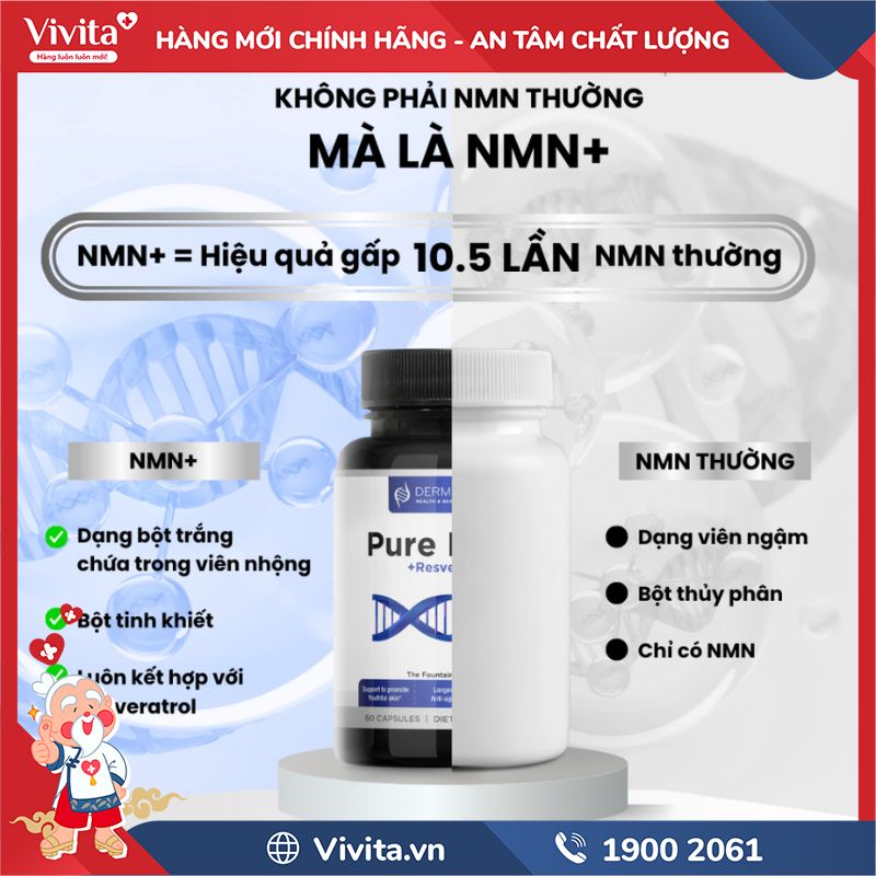 Pure NMN Plus có tốt không