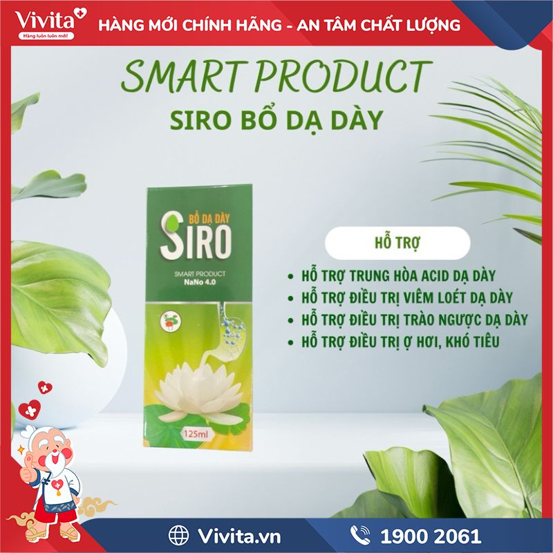 Siro Bổ Dạ Dày Smart Product có tốt không