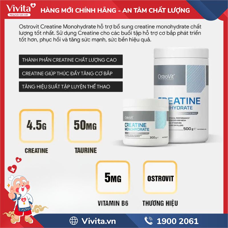 Thành phần Creatine Monohydrate