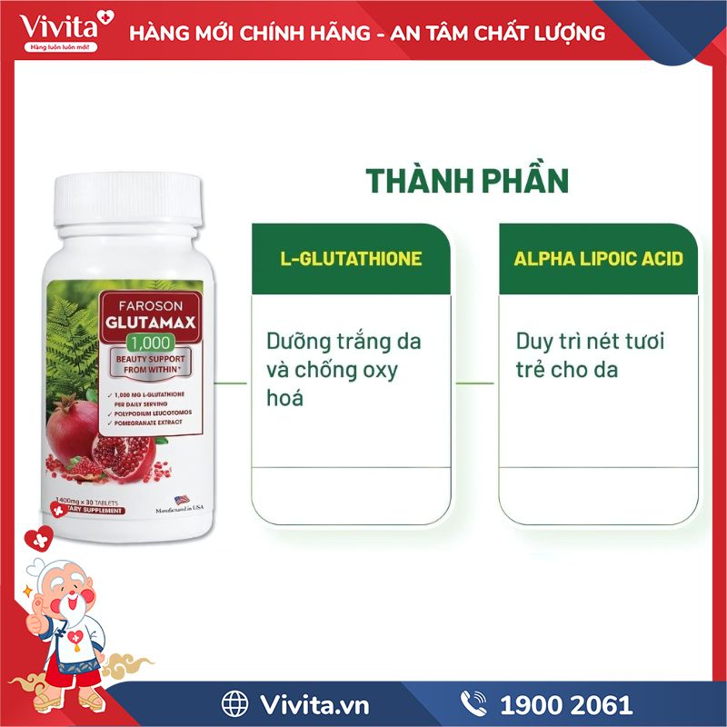 Thành phần Glutamax 1000