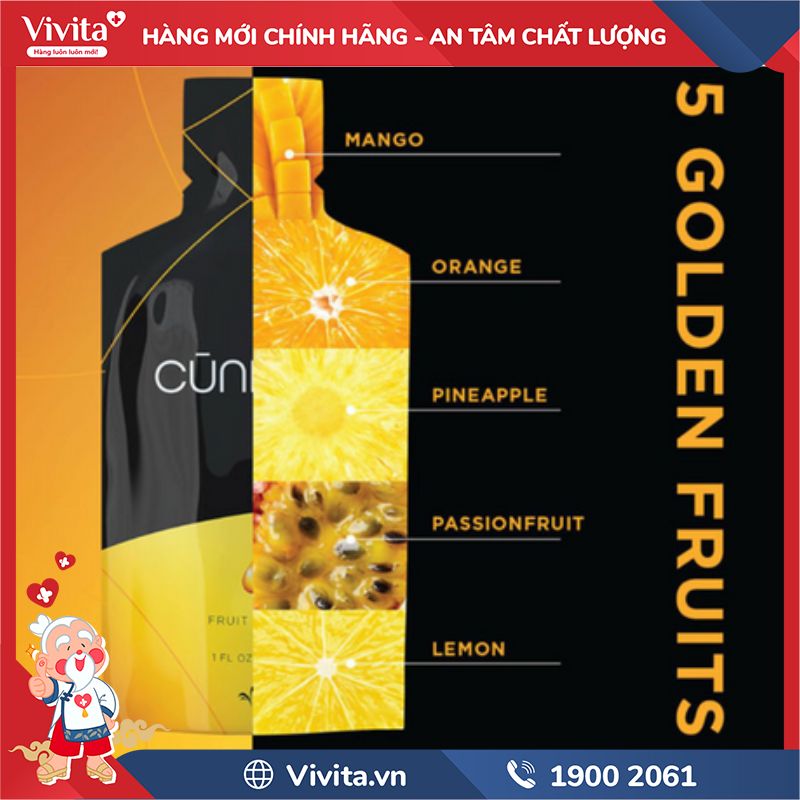 Thành phần của Cunique Jeunesse