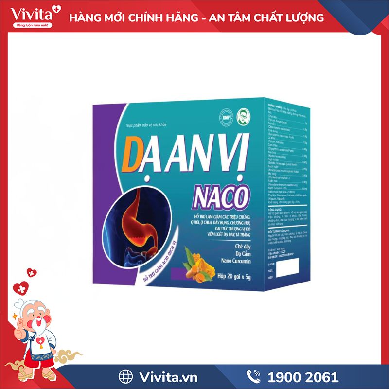 Thành phần của Dạ An Vị Naco