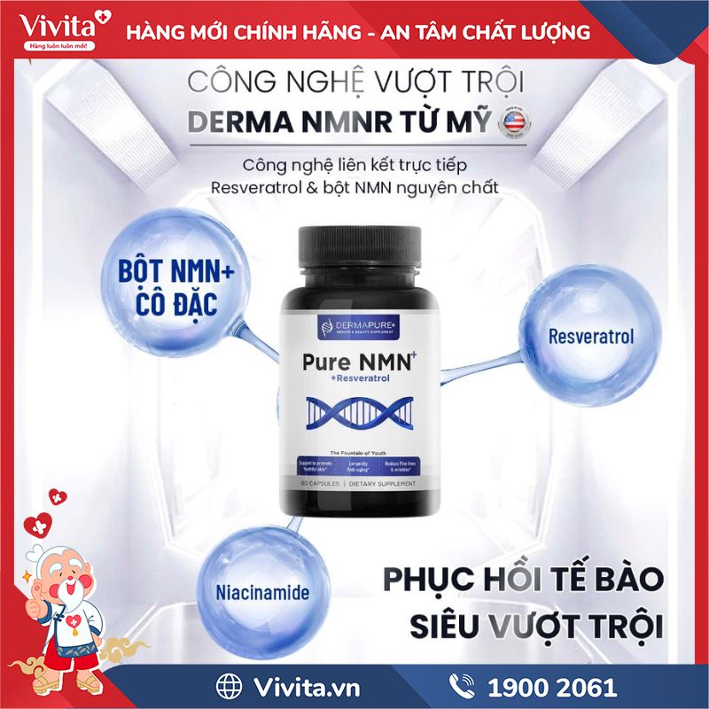 Thành phần của Pure NMN Plus