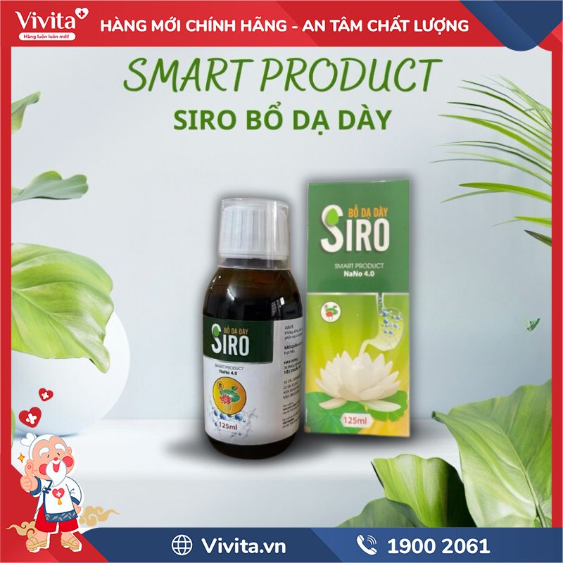 Thành phần Siro Bổ Dạ Dày Smart Product