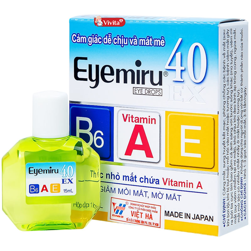 Thuốc nhỏ mắt Eyemiru 40 EX