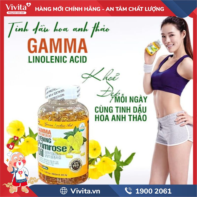 Tinh Dầu Hoa Anh Thảo Gamma Linolenic Acid có tốt không