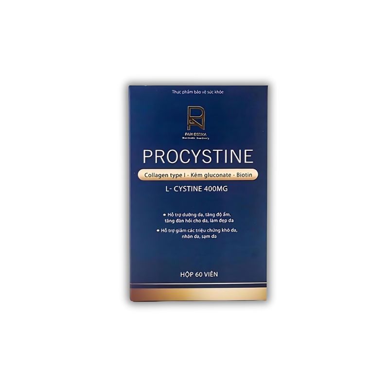 Procystine Viên Uống Hỗ Trợ Giảm Mụn Và Làm Trắng Da ( Hộp 60 viên)