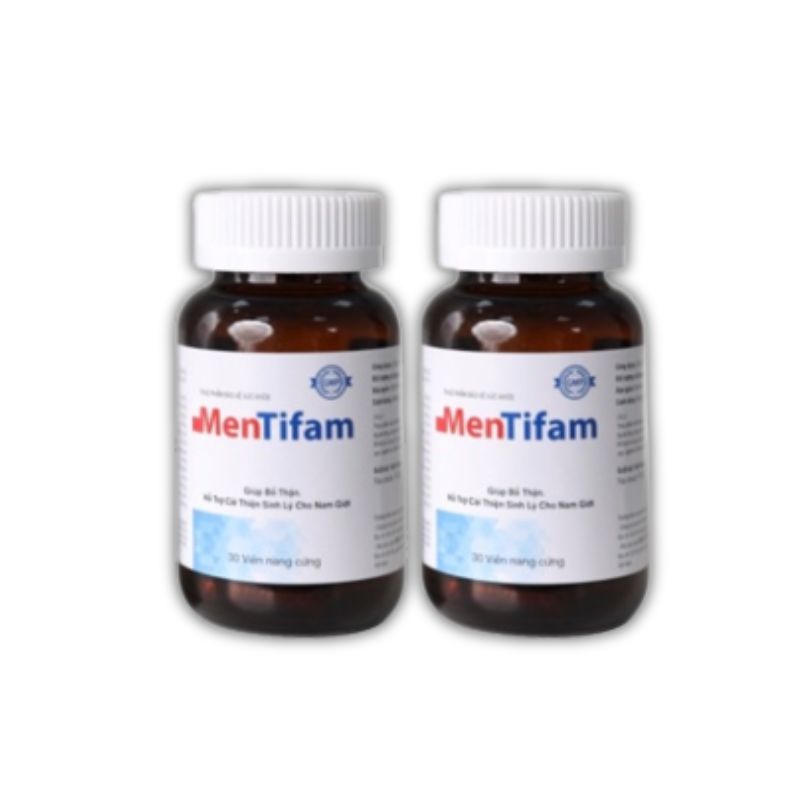 Mentifam Viên Uống Hỗ Trợ Tăng Cường Sinh Lý Nam (Hộp 30 Viên)