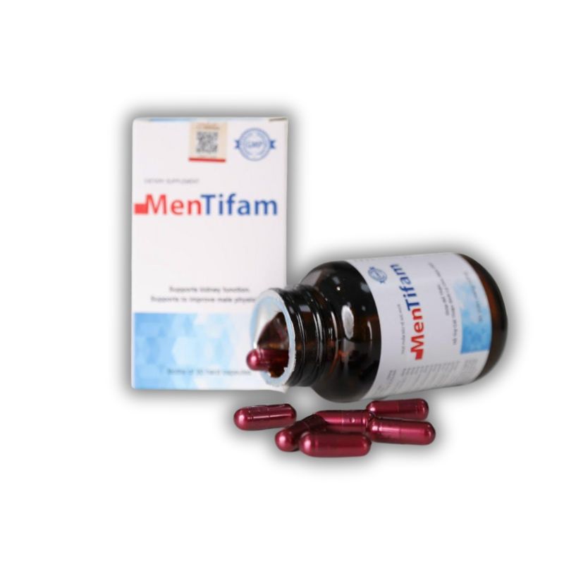 Mentifam Viên Uống Hỗ Trợ Tăng Cường Sinh Lý Nam (Hộp 30 Viên)